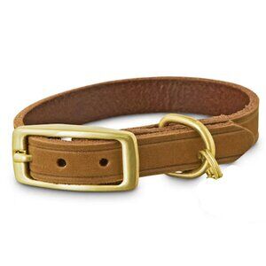 Dog Collar: NWT Copper Suede, 20-24"